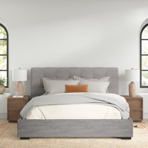 Ellerman upholstered deals platform bed